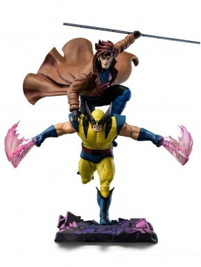 Estatua 1/10 Gambit y Lobezno de X-Men 97