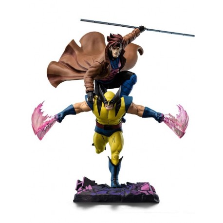 Estatua 1/10 Gambit y Lobezno de X-Men 97