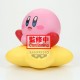 Figura de vinilo suave de Kirby en Warp Star