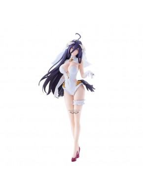 Figura de Albedo de Overlord con vestido de novia