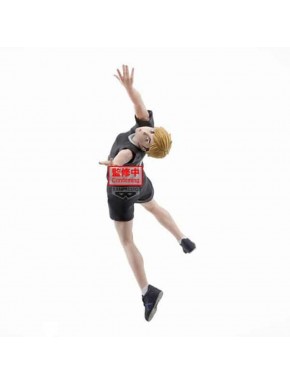 Figura Banpresto de Atsumu Miya en pose dinámica de Haikyu!!
