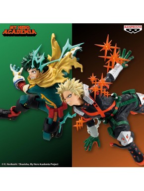 Figura Izuku Midoriya y Katsuki Bakugo My Hero Academia
