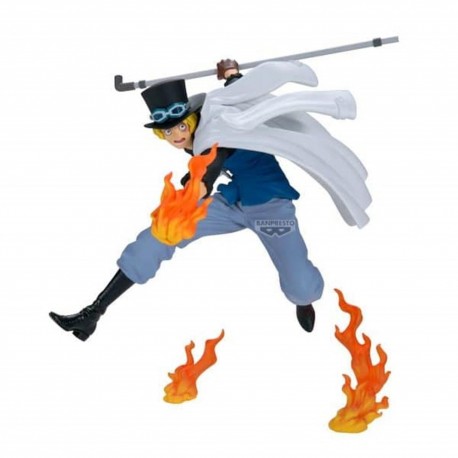 Figura de Sabo One Piece 12cm en pose dinámica