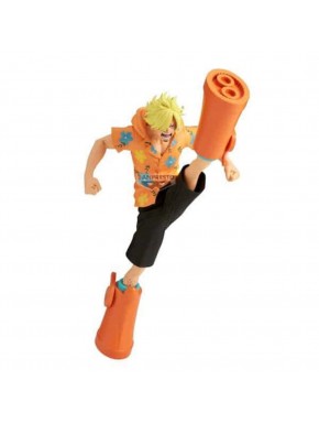 Figura de Sanji II de One Piece em pose de combate