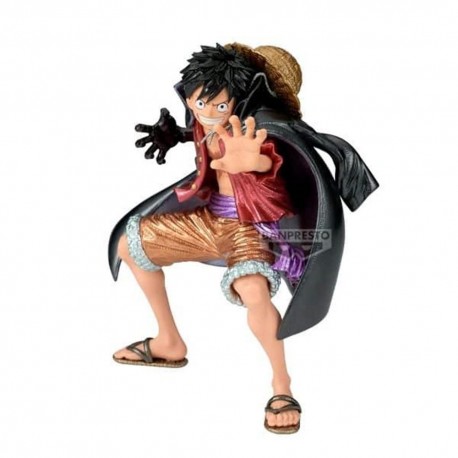 Figura de Monkey D. Luffy One Piece de 19 cm estilo Wano
