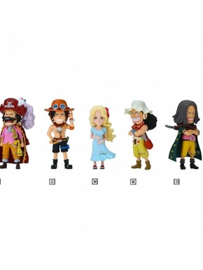 Set de figuras Banpresto One Piece de 7 cm