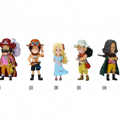 Conjunto de figuras Banpresto One Piece de 7 cm