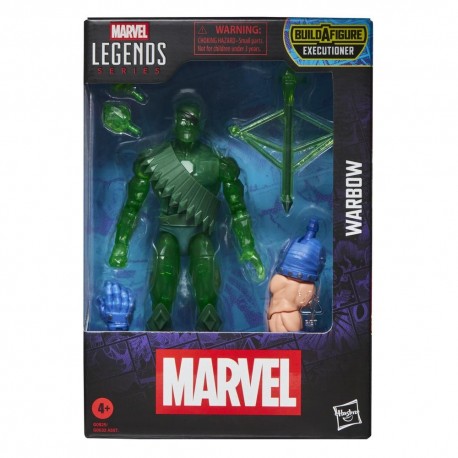Figura Warbow Marvel Legends com acessórios
