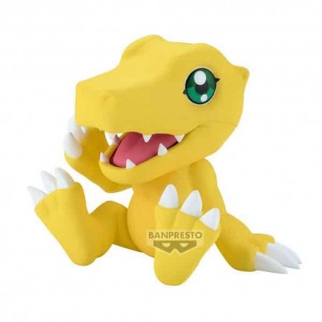 Figura Agumon 9cm Sofvimates Digimon Adventure