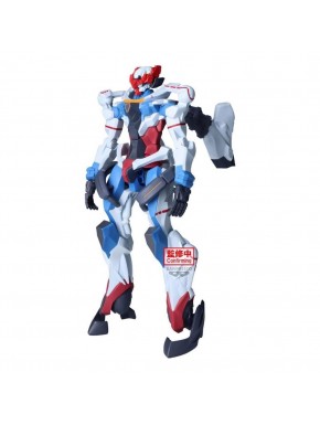 Figura Banpresto Mobile Suit Gundam GQuuuuuuX en blanco, rojo y azul