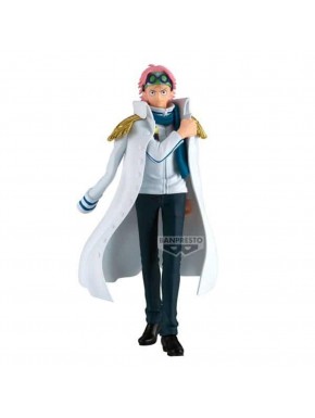 Figura Koby One Piece 16 cm em uniforme de Marine