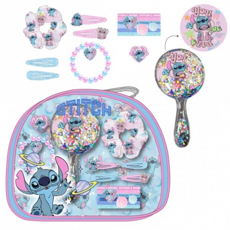 Set de belleza y accesorios de Stitch para niños