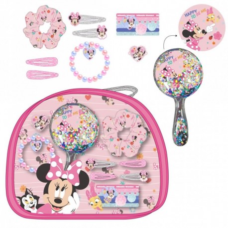 Coffret beauté rose Minnie avec accessoires pour filles