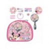 Conjunto de Beleza Minnie Rosa com Acessórios