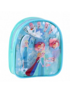 Coffret beauté La Reine des Neiges avec sac et accessoires de coiffure