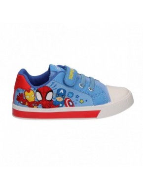 Zapatillas azules de Spidey con luces y suela de PVC