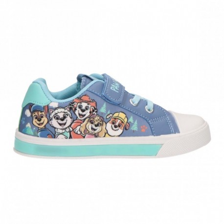 Zapatillas Paw Patrol azul con luces y suela PVC