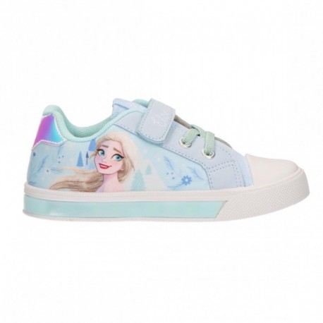 Tênis de lona Frozen para meninas com luzes