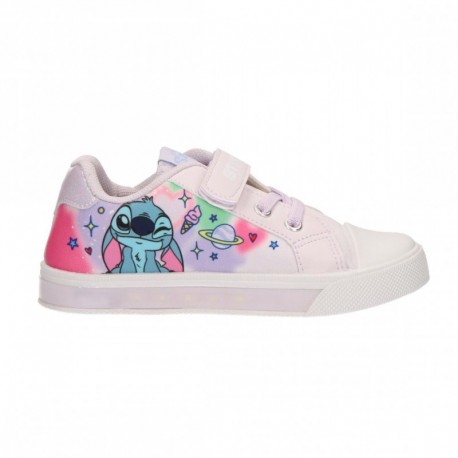Chaussures en toile de Stitch avec lumières pour enfants