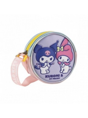 Bolso 3D Hello Kitty con diseño de Kuromi y My Melody