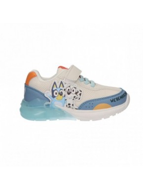 Deportiva infantil Bluey con luces y suela TPR