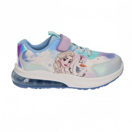 Deportivas Frozen con luces y suela PVC