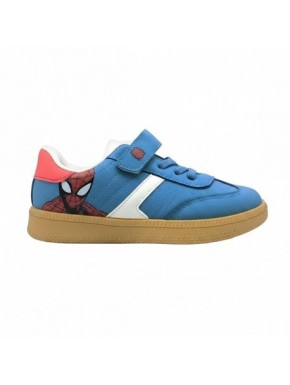 Zapatillas deportivas azules de Spiderman con suela de PVC
