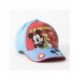 Casquette enfant Mickey Mouse couleurs rouge et bleu