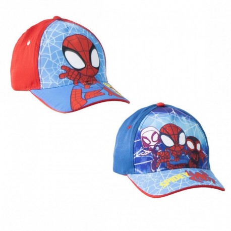Casquette Spidey 53 cm en bleu et rouge