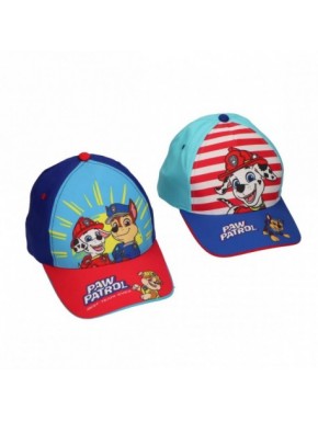 Gorra infantil de Paw Patrol en rojo y azul