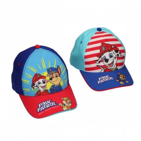 Casquette enfant Paw Patrol en rouge et bleu