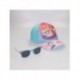 Casquette rose Paw Patrol Skye avec lunettes de soleil