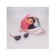 Ensemble rose de casquette et lunettes Gabby's Dollhouse