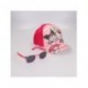 Casquette et lunettes de soleil Hello Kitty pour enfants en rose