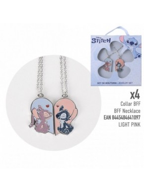 Set de bijoux Stitch avec colliers et boucles d'oreilles Disney