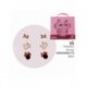 Set de bijoux Minnie Mouse multicolore en boîte décorative
