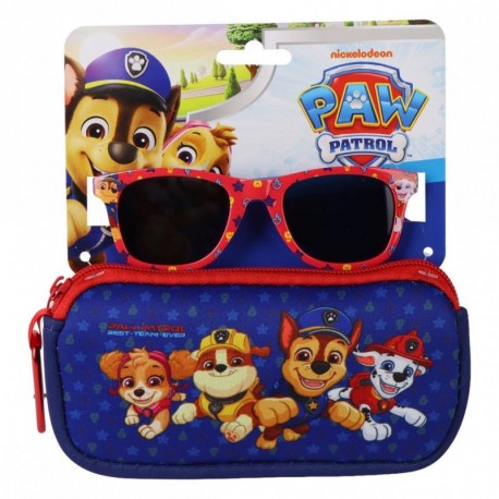Gafas de sol Paw Patrol con funda azul