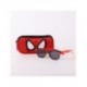 Lunettes de soleil Spiderman avec étui rouge