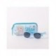 Gafas de sol Frozen con funda azul y diseño de Elsa