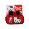 Set de Lunettes de Soleil et Étui Hello Kitty Rouge