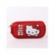 Óculos de sol vermelhos Hello Kitty com estojo a combinar