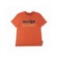 T-shirt orange Stranger Things avec logo WSQK