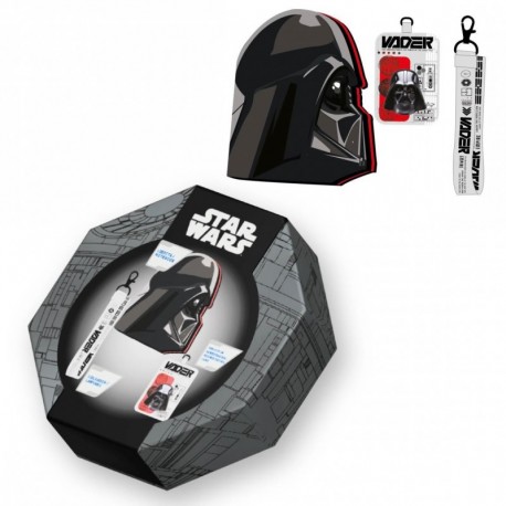 Conjunto de papelaria Star Wars com Darth Vader