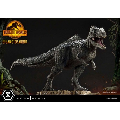 Estátua Giganotosaurus Jurassic World Dominion Prime 1 Studio