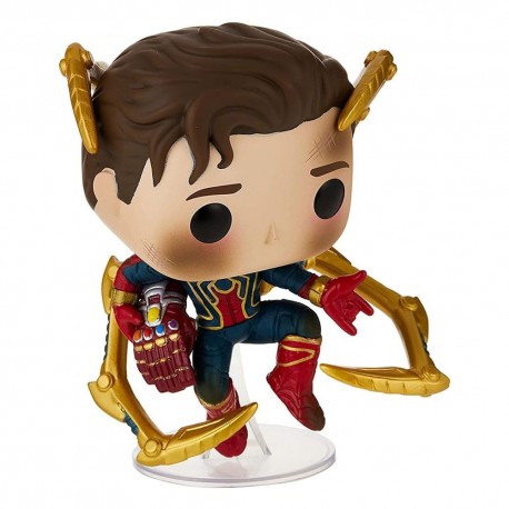 Figura vinilo POP! Spider-Man desenmascarado Avengers Endgame