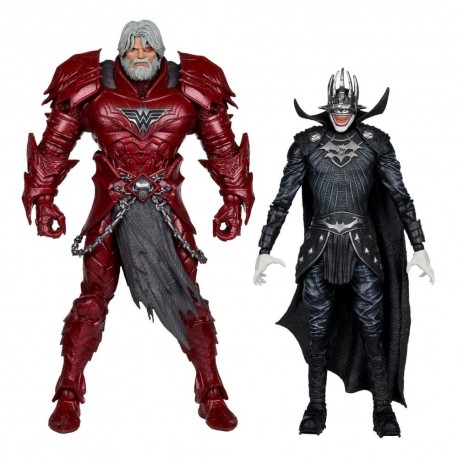 Pack de figuras DC McFarlane Batman Who Laughs y Merciless