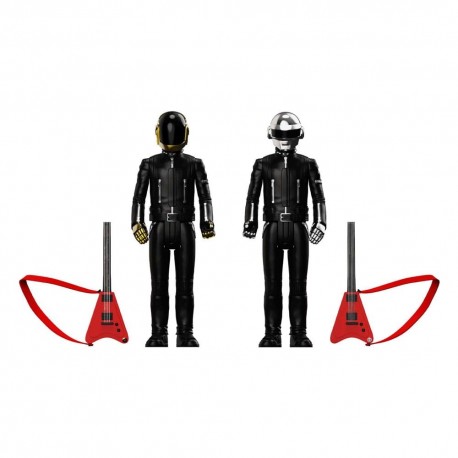 Pack de figuras ReAction Daft Punk con accesorios