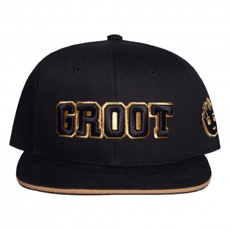 Gorra de béisbol negra de I Am Groot