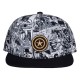 Gorra béisbol Captain America Marvel con viñetas de cómics