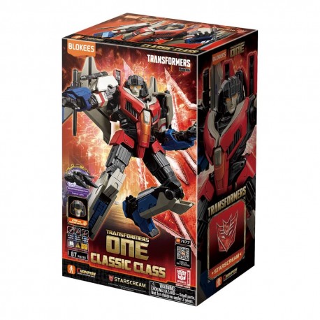Caja Maqueta Transformers Starscream Classic Class